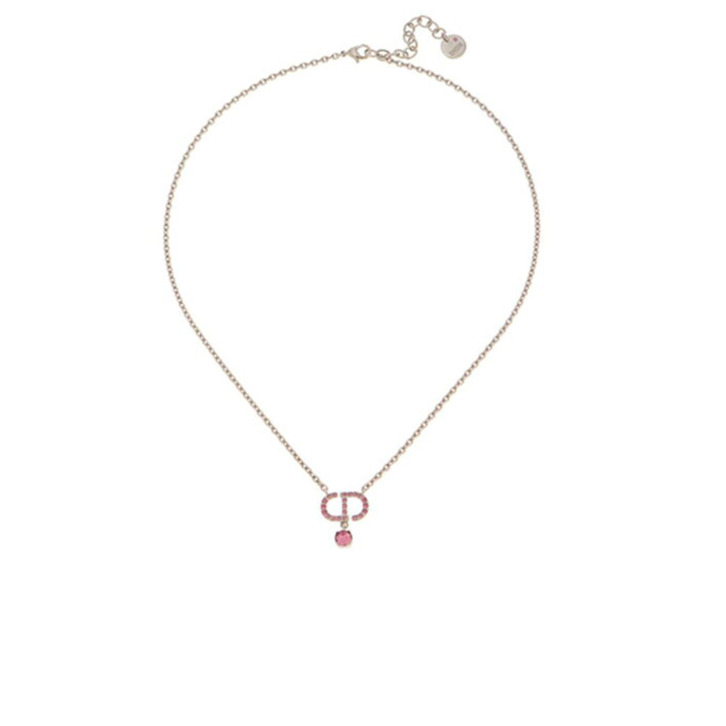 DIOR CHRISTIAN DIOR PETIT CD NECKLACE N2890WOMCY_D83P